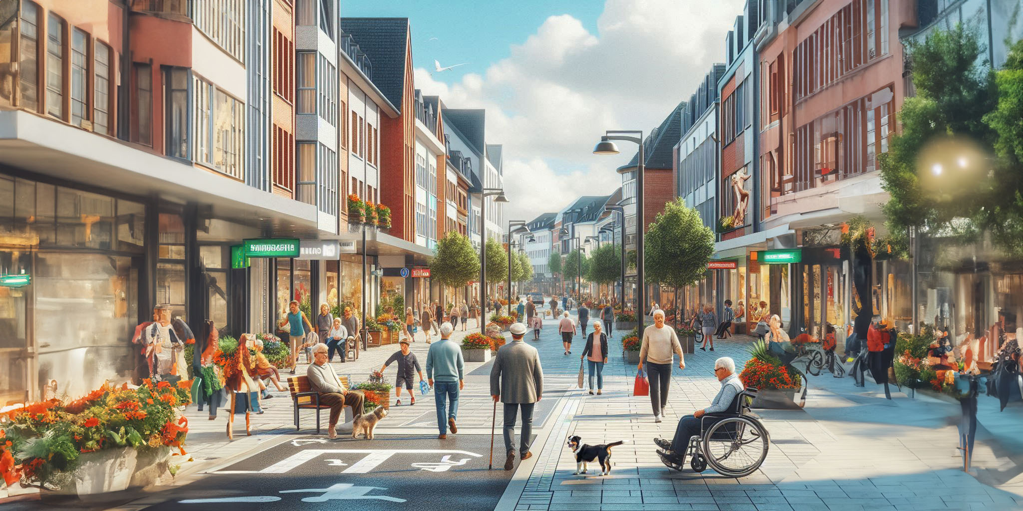 Seniorenfreundliche Innenstadt